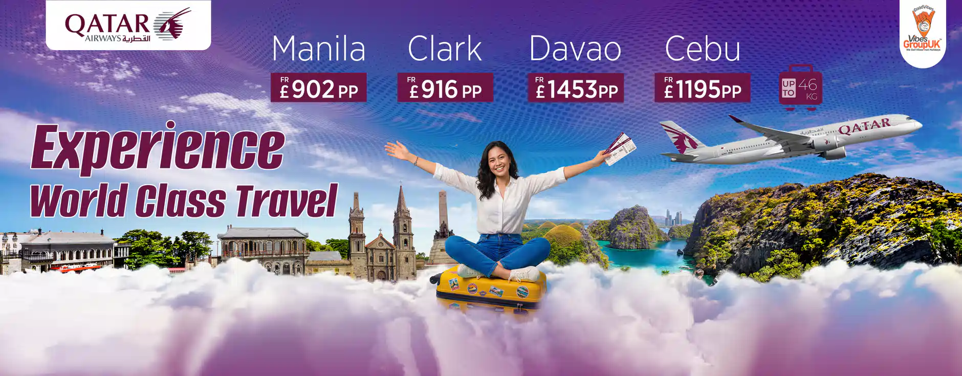 Philippines travel deals and destinations from World Pinoy Flights - banner 1